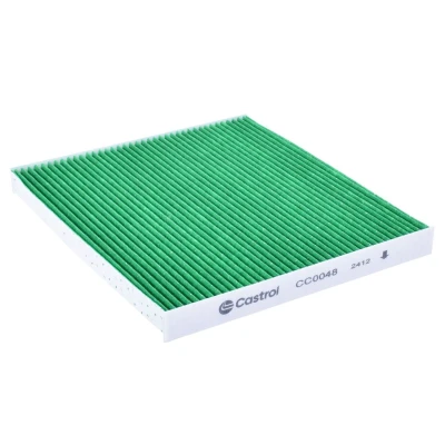 Imagem de Castrol filters CC0048 Filtro, ar do habitáculo Filtro de partículas, Com efeito antibacteriano 198mm 221mm 20mm TOYOTA: Corolla IX Hatchback
