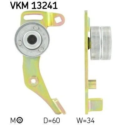 Imagem de SKF VKM 13241 Rolo tensor, correia dentada FIAT: Ducato II Van, SUZUKI: Vitara I SUV Cabrio, Baleno Hatchback, CITROËN: Jumpy Van