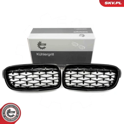 Imagem de ESEN SKV 66SKV128 Grelha de Radiador brilhante, preto BMW: 3 Touring, Sedan