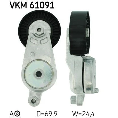 Imagem de SKF VKM 61091 Polia Tensora TOYOTA: RAV4 III SUV