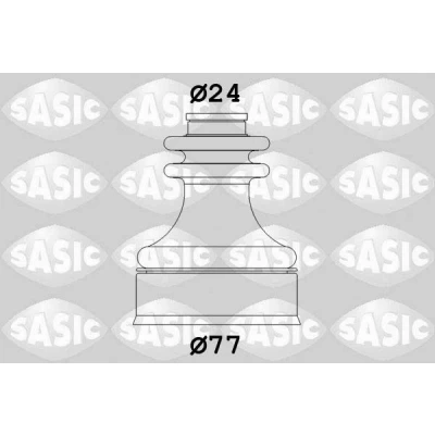 Imagem de SASIC 4003425 Fole de Transmissão do lado da caixa velocidades RENAULT: CLIO 1, Scénic ESPACE 3