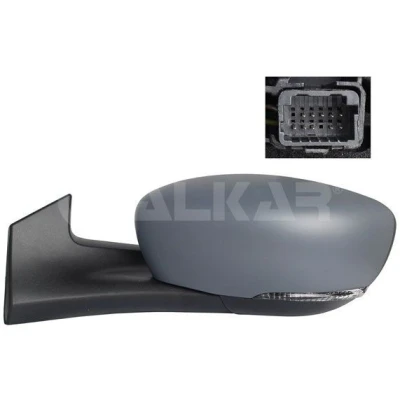 Imagem de Espelho retrovisor Alkar 6131178 esquerda com subcapa elétrico aquecível, não esférico para veículo volante à RENAULT: Zoe