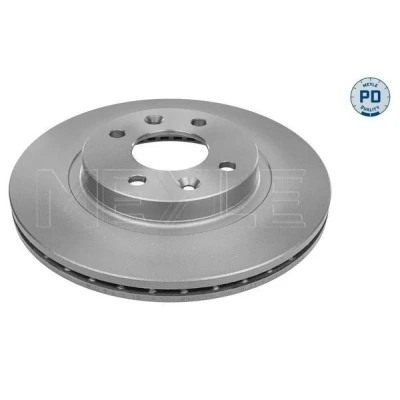 Imagem de MEYLE 16 15 521 0036/PD Disco de travão Eixo dianteiro 259 20,7 4 100 ventilado Revestido a discos zinco com parafusos PD Quality