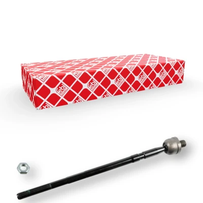 Imagem de FEBI BILSTEIN 17504 Barra Axial da Direção Eixo dianteiro, lado esquerdo, direito 360 ProKit com porca de segurança