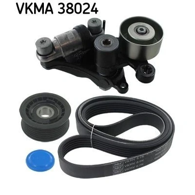 Imagem de SKF VKMA 38024 Jogo de correias trapezoidais estriadas MERCEDES BENZ: Classe E Sedan, C T modell