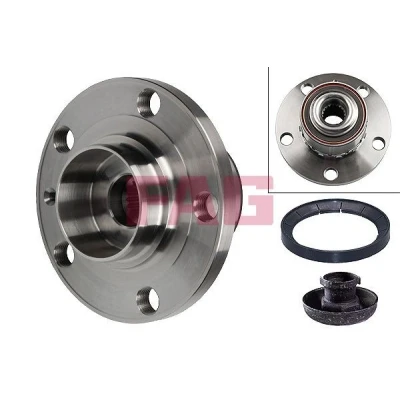 Imagem de FAG 713 6105 70 Kit de rolamento roda A imagem corresponde ao volume fornecimento 120,80, 66,00 SKODA: Fabia I Sedan, 2