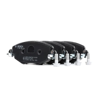 Imagem de BOSCH 0 986 494 724 Jogo de pastilhas para travão disco Baixo teor metálico com chapa anti ruído, parafusos acessórios FORD: MONDEO 3 Kombi