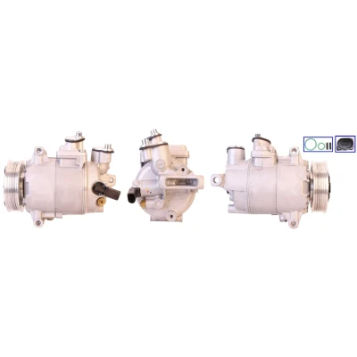 Imagem de LUCAS ACP495 Compressor PAG 46 R134a com juntas AUDI: A6 C6 Sedan, Avant, A4 B7 Avant
