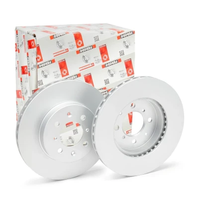 Imagem de FERODO PREMIER Coat+ disc DDF492C Disco de travão 262 21 4 ventilado revestido com parafusos HONDA: CIVIC 5 Coupe, 6 Stufenheck