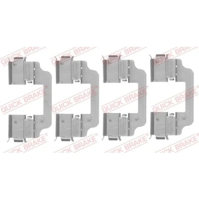 Imagem de QUICK BRAKE 109 0153 Kit de acessórios, pastilhas travão