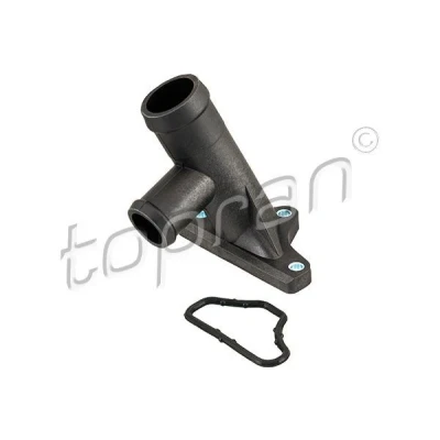Imagem de TOPRAN 100 260 Flange Plástico de cabeça cilíndrica, à frente, longitudinal com retentor VOLKSWAGEN: GOLF 2, Jetta Passat B3/B4 Variant