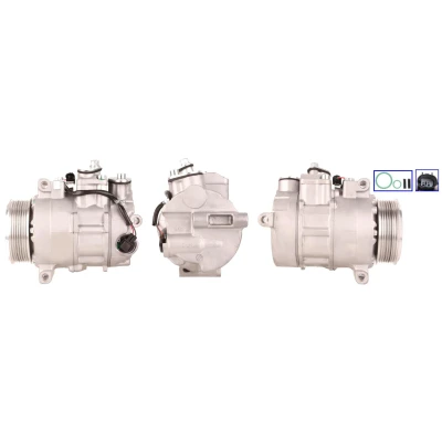 Imagem de ELSTOCK 51 0544 Compressor PAG 46 R134a com juntas MERCEDES BENZ: Classe C Sedan, E T modell, Sedan