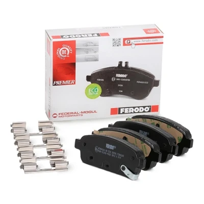 Imagem de FERODO PREMIER ECO FRICTION FDB4265 Jogo de pastilhas para travão disco com avisador sonoro desgaste acessórios OPEL: Astra J Hatchback