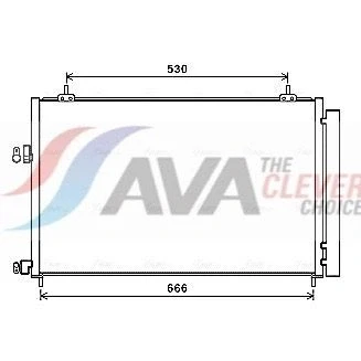 Imagem de Condensador, ar condicionado AVA QUALITY COOLING TO5679D