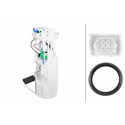 Imagem de HELLA 8TF 358 306 741 Unidade de alimentação combustível com junta, sensor nível elétrico Diesel LAND ROVER: Discovery 2