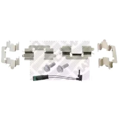 Imagem de MAPCO 9323 Kit de acessórios, pastilhas travão Eixo dianteiro MERCEDES BENZ: Classe A