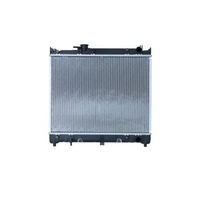 Imagem de NRF EASY FIT 50404 Radiador, arrefecimento do motor Alumínio 478 375 26 com grampo êmbolo Aletas de refrigeração soldadas