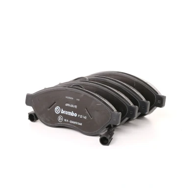 Imagem de BREMBO P 23 143 Jogo de pastilhas para travão disco incl. contacto aviso desgaste com parafusos pinça acessórios