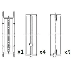 Imagem de FAI AutoParts BM1049 STD Chumaceira da cambota FORD: FIESTA 4, 3, Transit Connect Mk1 Van, MAZDA: MX 5 6 Hatchback, SW
