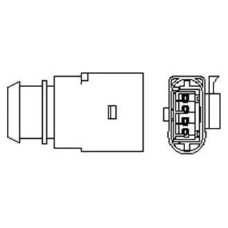 Imagem de MAGNETI MARELLI 466016355045 Sonda lambda com aquecimento 4 VOLKSWAGEN: Polo V Hatchback, GOLF 5, 6, SEAT: Ibiza Sportcoupe,
