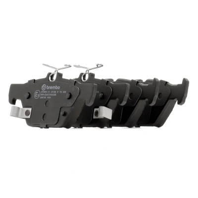 Imagem de BREMBO P 78 026 Jogo de pastilhas para travão disco com avisador sonoro desgaste chapa anti ruído sem acessórios SUBARU: Forester V