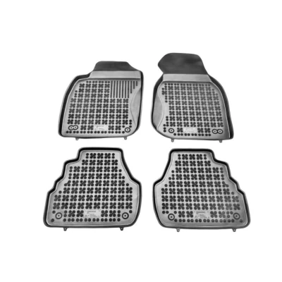 Imagem de REZAW PLAST 200304 Conjunto de tapete chão Borracha à frente e atrás 4 preto medida AUDI: A6 C5 Sedan, Avant