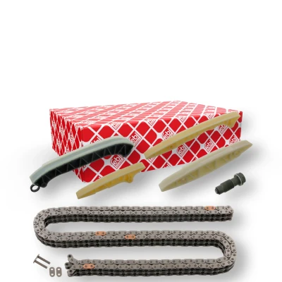 Imagem de FEBI BILSTEIN 47274 Jogo de correntes distribuição dupla, com fecho da corrente MERCEDES BENZ: Classe E Sedan, SLK, C T modell