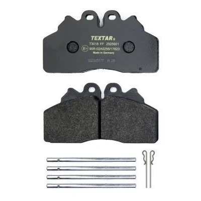 Imagem de TEXTAR 2925601 Jogo de pastilhas para travão disco preparado indicador aviso desgaste IVECO: EuroCargo IV, I III