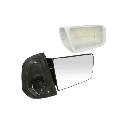 Imagem de Espelho retrovisor Alkar 6128536 à direita branco com subcapa elétrico aquecível, dobrável electricamente, tom azul, não esférico