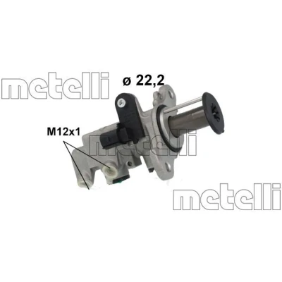 Imagem de METELLI 05 1263 Bomba Central Dos Travões 22,2mm Alumínio