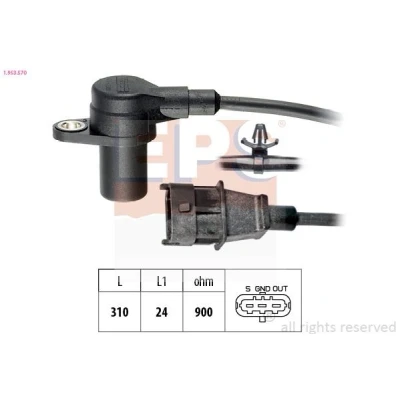Imagem de FACET 9.0570 Gerador de Impulsos Made in Italy OE Equivalent HYUNDAI: Getz, KIA: Picanto I, RIO 3