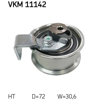 Imagem de SKF VKM 11142 Rolo tensor, correia dentada VOLKSWAGEN: Golf 4, 4 Variant, Polo III Hatchback, AUDI: A4 B5 Sedan, Avant, A6 C5 Sedan