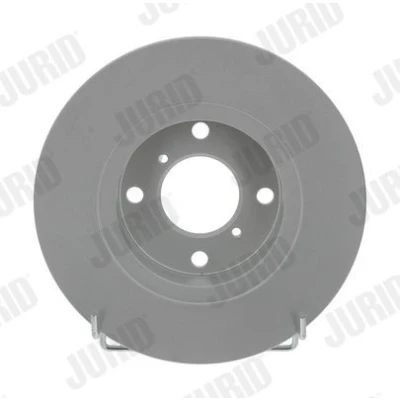 Imagem de JURID 562124JC Disco de travão 247 12 4 100 cheio revestido sem parafusos OPEL: Agila A, SUZUKI: Wagon R+ II Hatchback