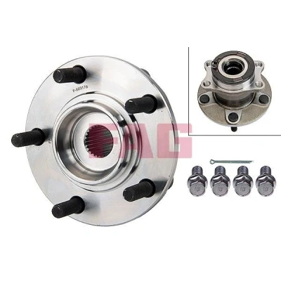 Imagem de FAG 713 6198 90 Kit de rolamento roda A imagem corresponde ao volume fornecimento 140,30, 73,90 MITSUBISHI: Outlander 2 SUV, ASX SUV
