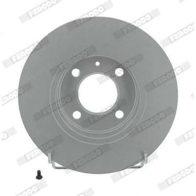 Imagem de FERODO PREMIER Coat+ disc DDF205C Disco de travão 256 13 4 cheio revestido com parafusos VOLKSWAGEN: GOLF 3, Passat B3/B4 Variant, Sedan