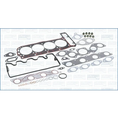 Imagem de AJUSA 52070000 Jogo de juntas, cabeça do cilindro Com junta da motor, retentores haste válvulas FIBERMAX MERCEDES BENZ: 190