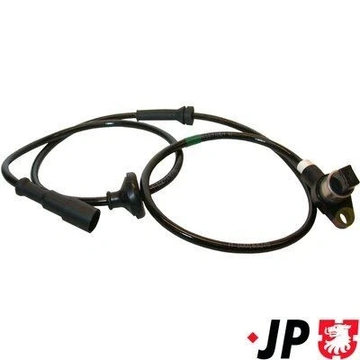 Imagem de JP GROUP 1197100100 Sensor de ABS Eixo traseiro esquerdo, direito inductivo VOLKSWAGEN: Golf 3, 4 Cabrio
