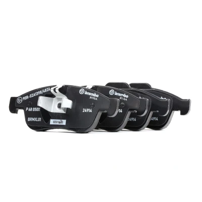 Imagem de BREMBO P 68 050X Jogo de pastilhas para travão disco excl. contacto aviso desgaste sem acessórios RENAULT: Captur II, MEGANE 3 Grandtour