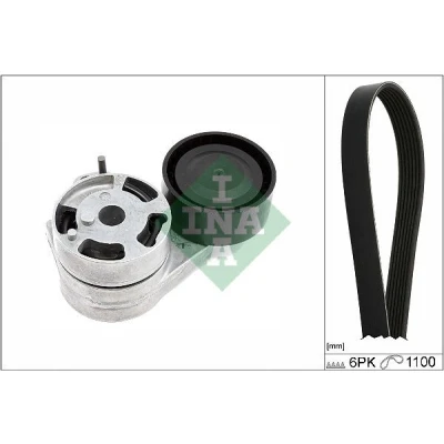 Imagem de INA 529 0576 10 Jogo de correias trapezoidais estriadas VOLKSWAGEN: Passat B8 Variant