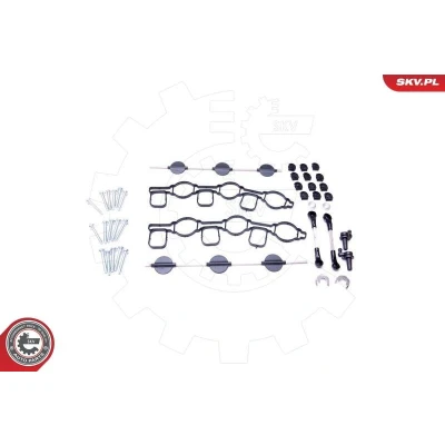 Imagem de ESEN SKV 75SKV122 Suporte, motor esquerda Apoio hidráulico Alumínio, Borracha 194mm 130mm