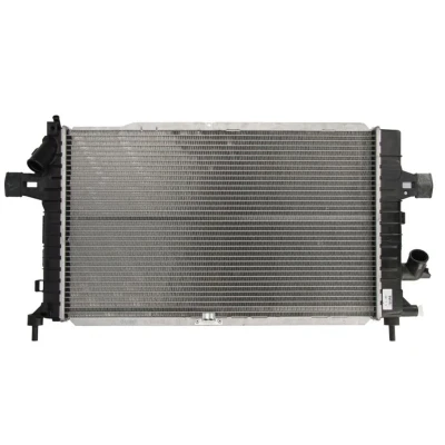 Imagem de NRF EASY FIT 53415 Radiador, arrefecimento do motor Alumínio 599 368 26 com manga de borracha Aletas refrigeração soldadas OPEL: Astra H Van