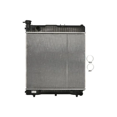 Imagem de NRF 507665 Radiador, arrefecimento do motor Alumínio 505 476 34 com componentes de montagem Aletas refrigeração soldadas MERCEDES BENZ: T1 Minibus