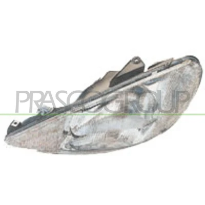 Imagem de PRASCO PG0094804 Farol Principal esquerda H4 sem motor de regulação do alcance dos faróis PEUGEOT: 206 Hatchback, Van, SW