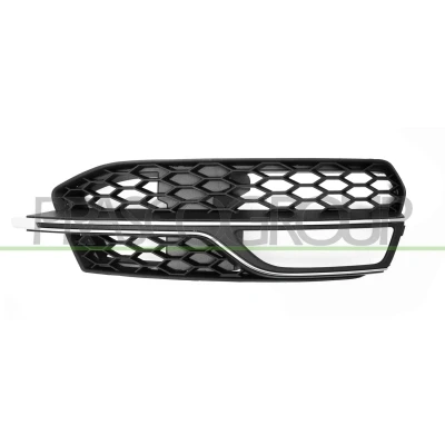 Imagem de PRASCO AD3242137 Grelha de Pára Choques com furo/s para os faróis nevoeiro à frente, lado direito AUDI: A3 Hatchback, Sportback