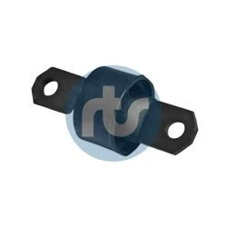Imagem de RTS 017 00509 Casquilho de braço Suspensão Eixo traseiro, ambos os lados 114,5mm Rolamento borracha e metal para transversal