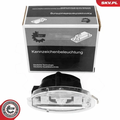 Imagem de Luz de chapa matrícula ESEN SKV 72SKV015