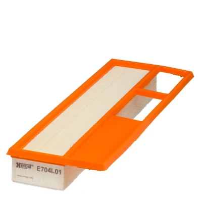 Imagem de HENGST FILTER E704L01 Filtro de ar 56 144 375 Cartucho filtrante FIAT: Punto II Hatchback, 500 Grande ALFA ROMEO: MiTo