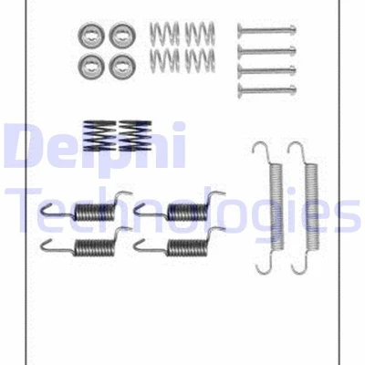Imagem de DELPHI LY1386 Kit de acessórios, maxilas travão estacionamento