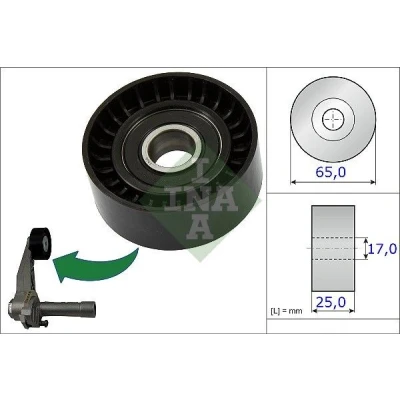 Imagem de INA 531 0866 10 Polia Tensora PEUGEOT: 308 I SW, 207 Hatchback, 5008 II, CITROËN: C4 II Grand Picasso 2,