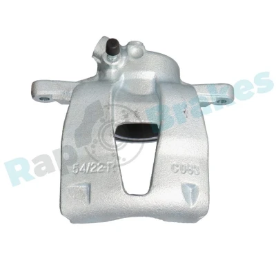 Imagem de FTE 9291857 Pinça de travão cinzento Ferro fundido Eixo dianteiro, lado direito sem suporte FIAT: BRAVO 2, Stilo Hatchback, LANCIA: DELTA 3